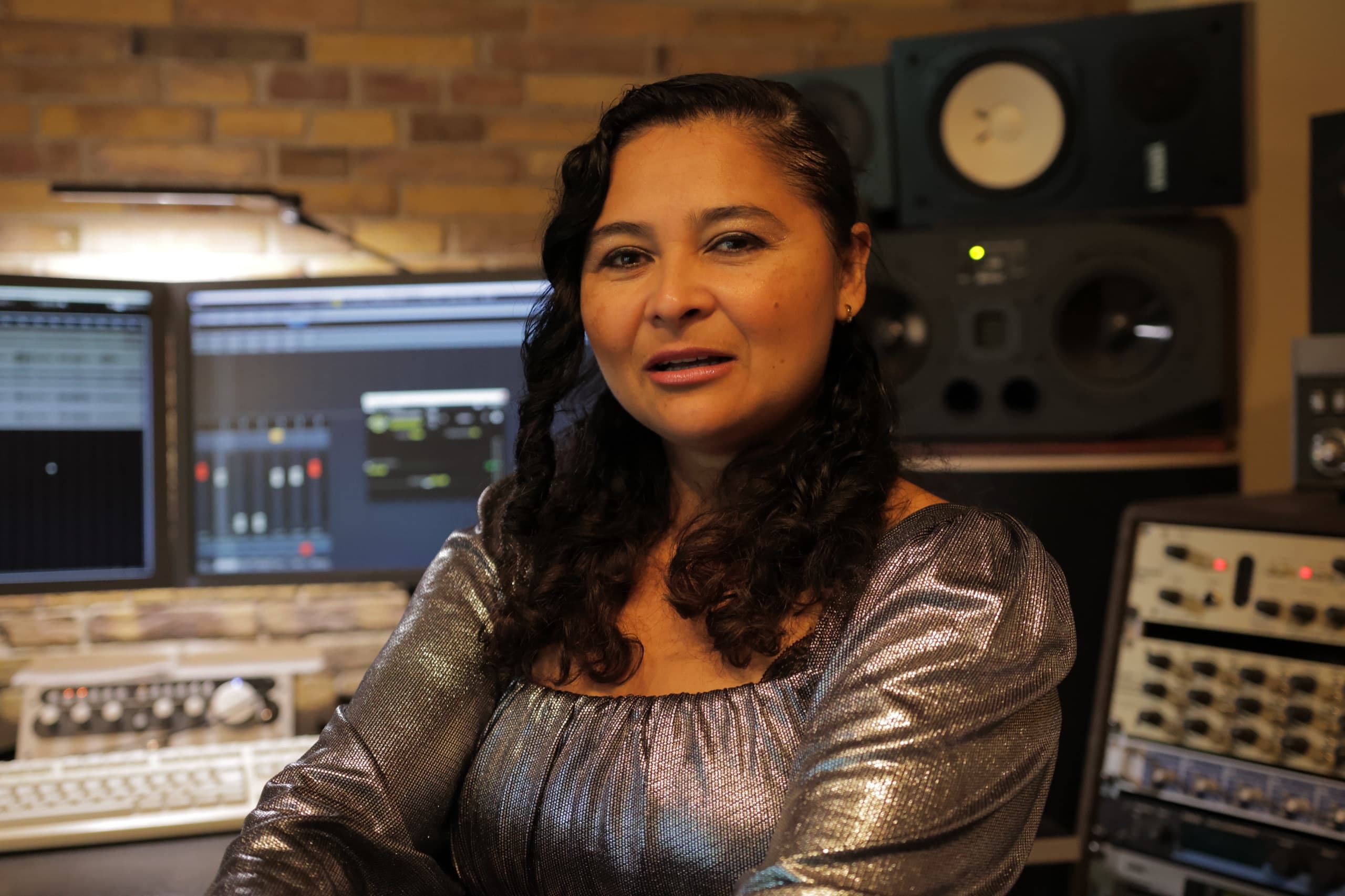 Diana Cota bei einem Konzert